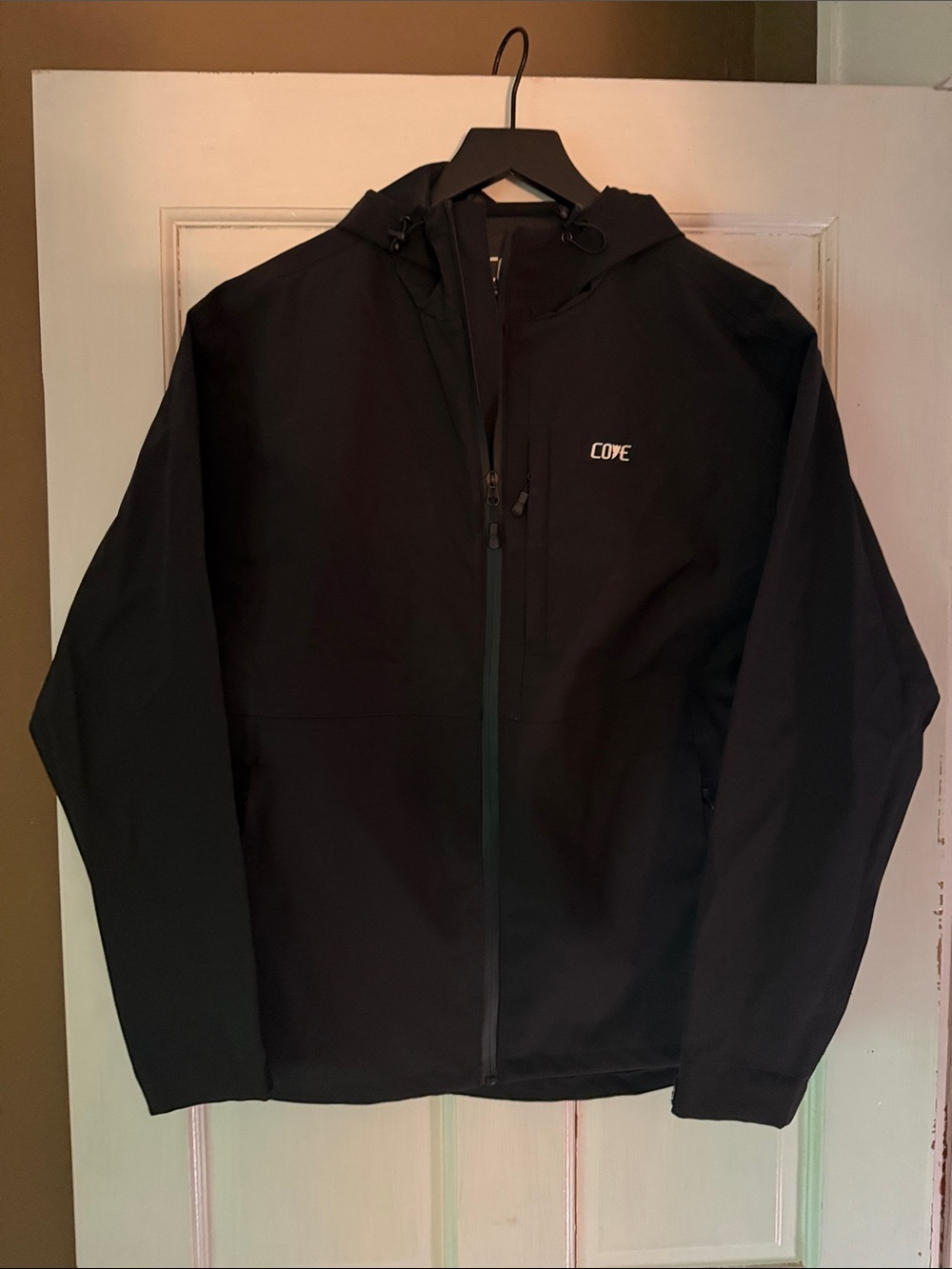 Cove Men's Black StormShield Rain Jacket